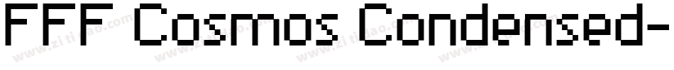 FFF Cosmos Condensed字体转换